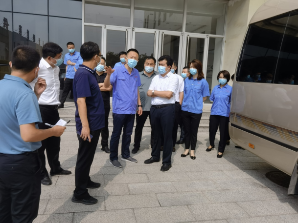 石家庄市常委、正定县委书记王俊红莅临橡一视察指导工作(图5)